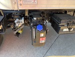Motor with DEF / AdBlue Tank