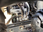 Motor with A/C Compressor