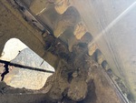 Undercarriage with Rubber Belt Drive Lugs