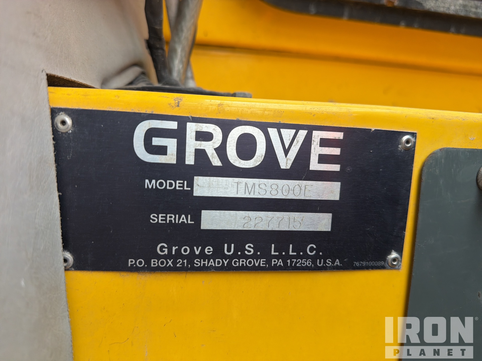 2007 Grove 8480GE