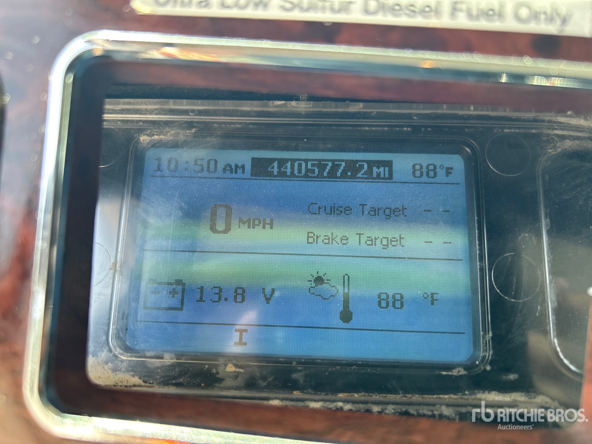 General Appearance with Horímetro / Odómetro