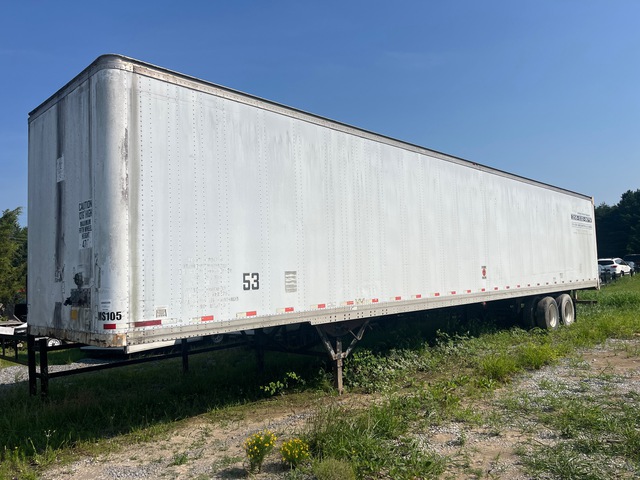 1995 Strick 53 ft x 102 in T/A Van Trailer