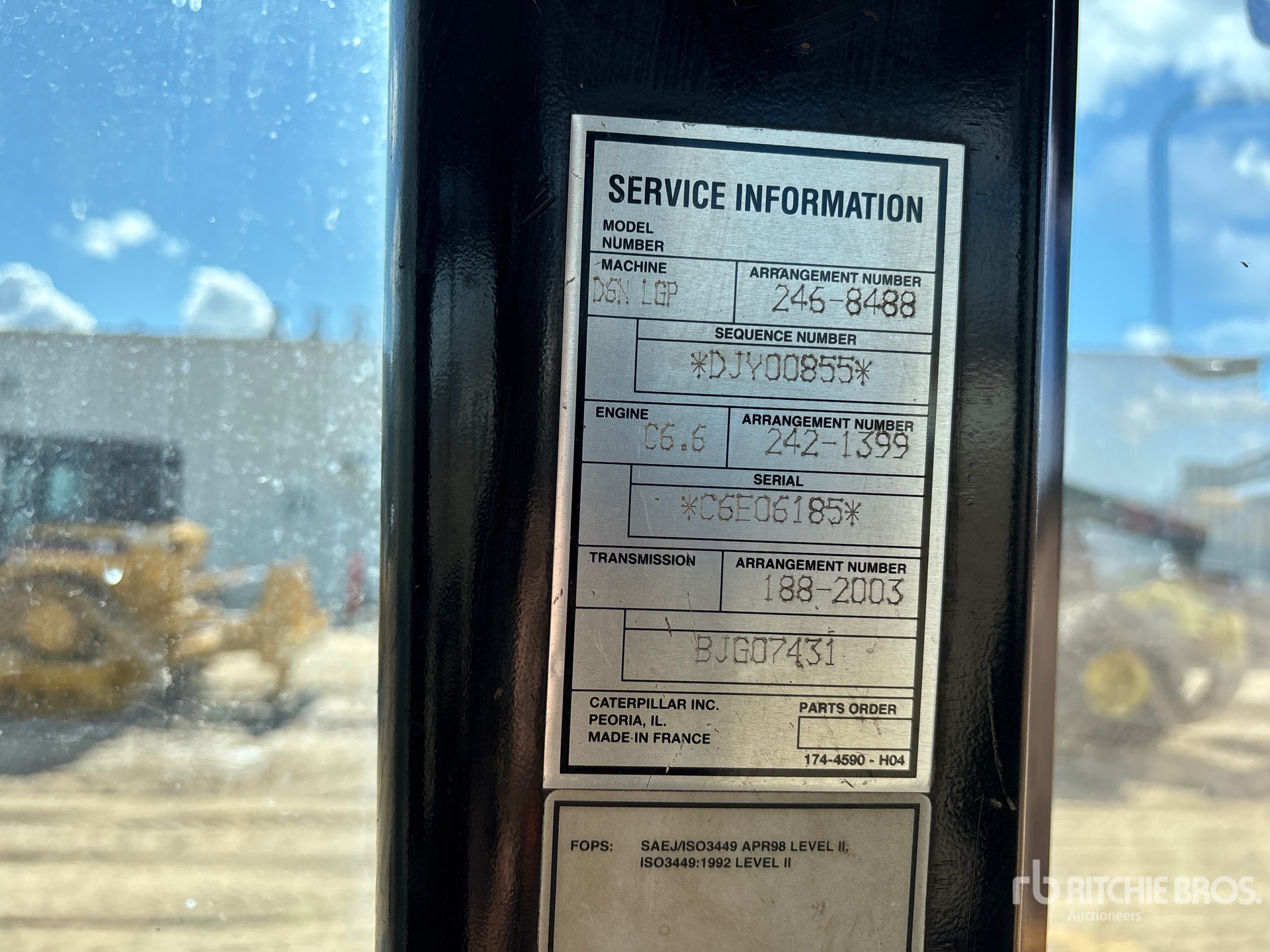 2008 Caterpillar D6N LGP