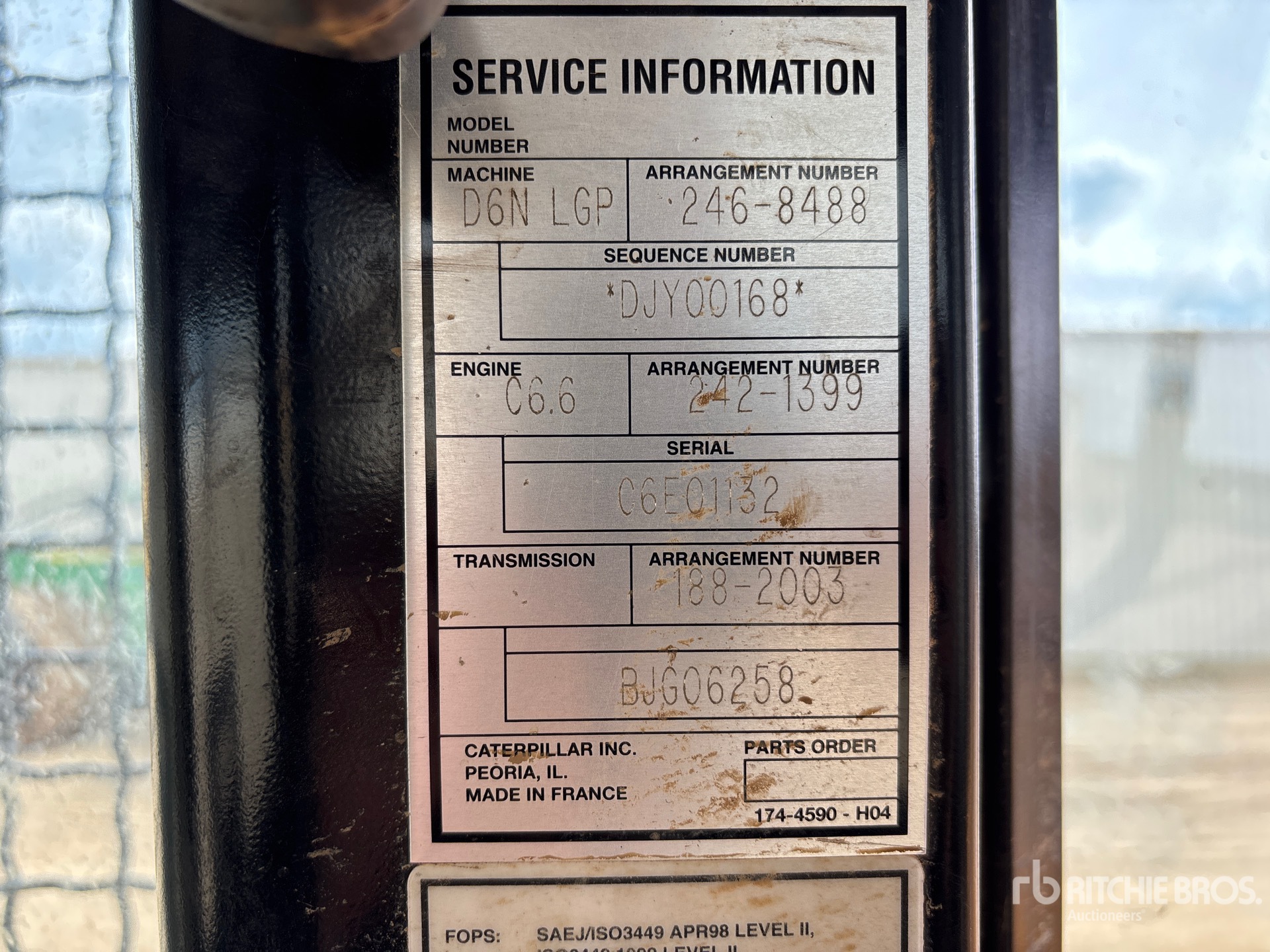 2007 Caterpillar D6N LGP