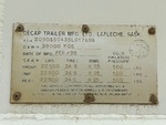 General Appearance with Numéro de série/Numéro d'identification du véhicule automobile