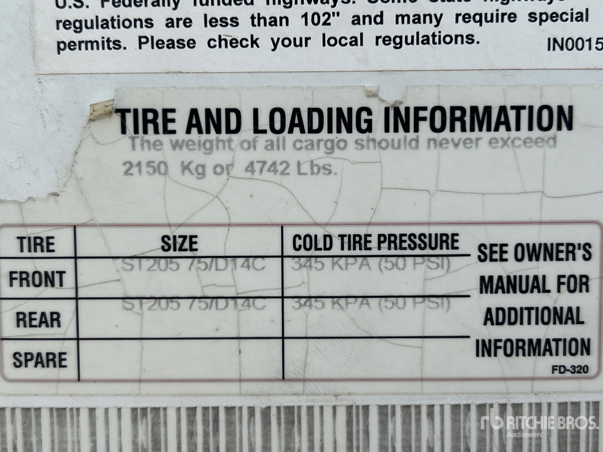2012 Interstate 20 ft T/A Heat