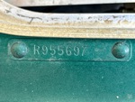 General Appearance with Frame Stamp Serial Number/VIN Photo