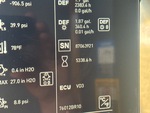 General Appearance with Hour Meter / Odometer