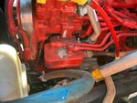 Engine with Air Compressor