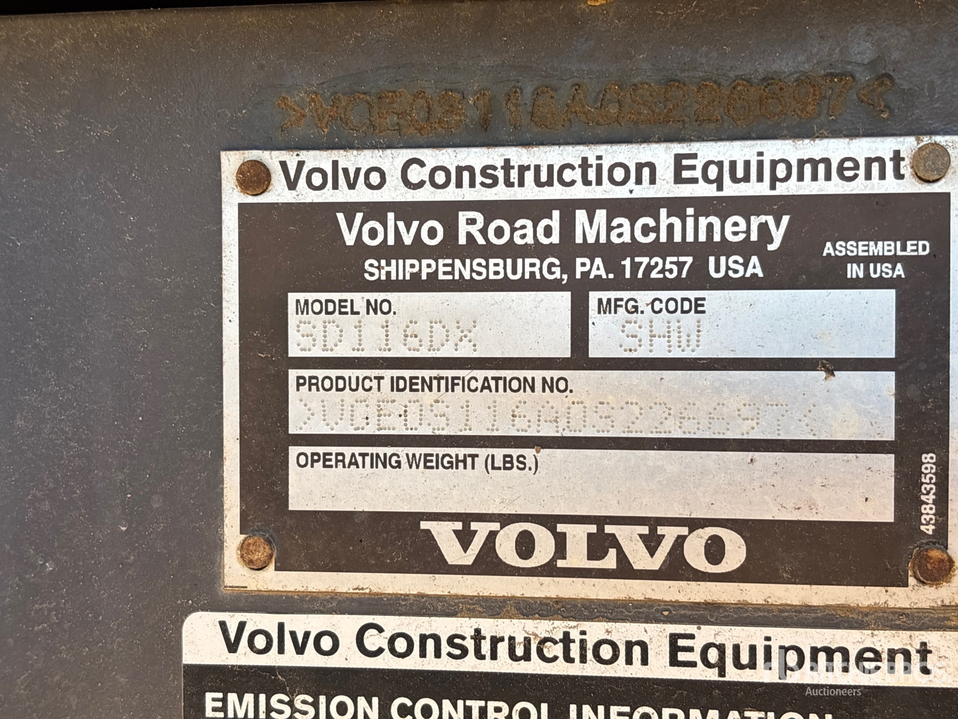 2013 Volvo SD116DX
