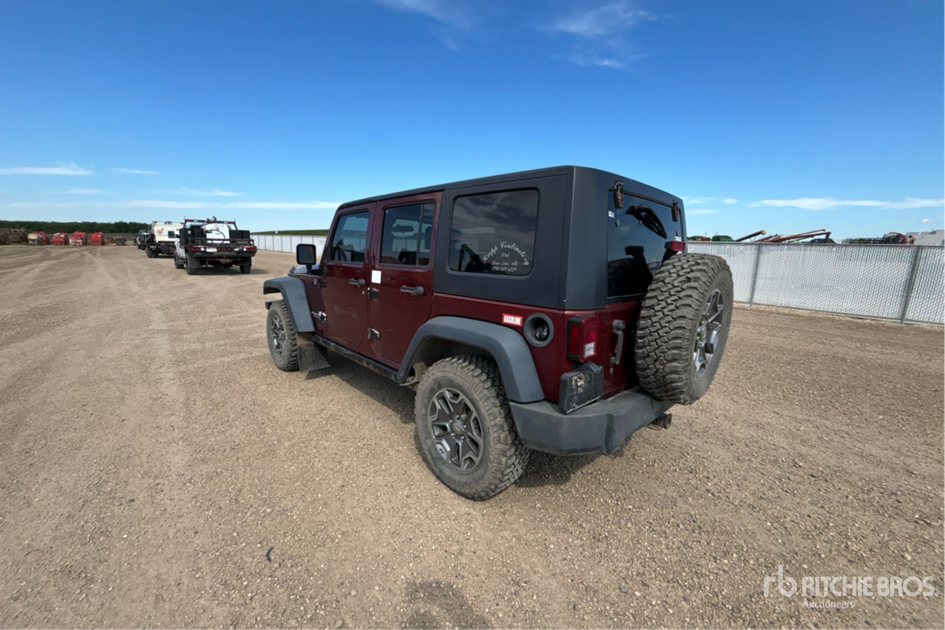 General Appearance with Picture, Left Rear Corner