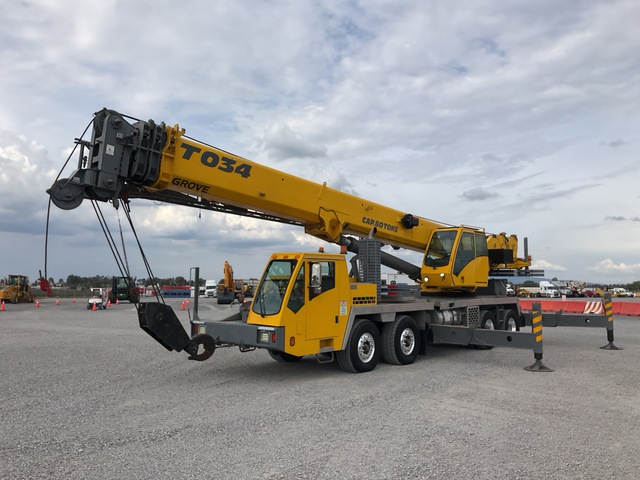 2007 Grove TMS800E 80 ton 6x4x4 Hydraulic Truck Crane