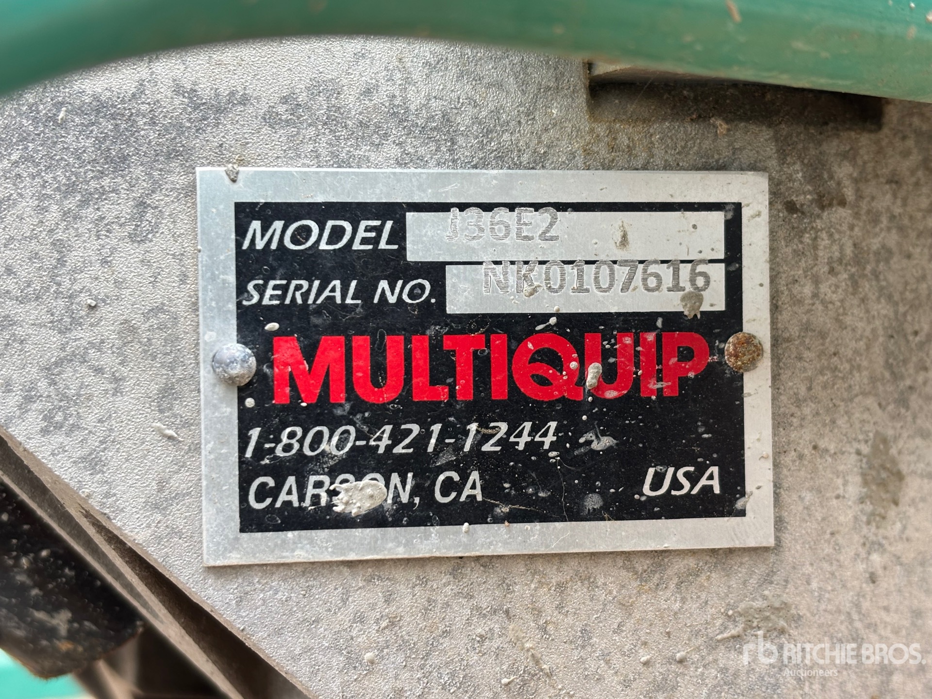 2018 Multiquip J36E2