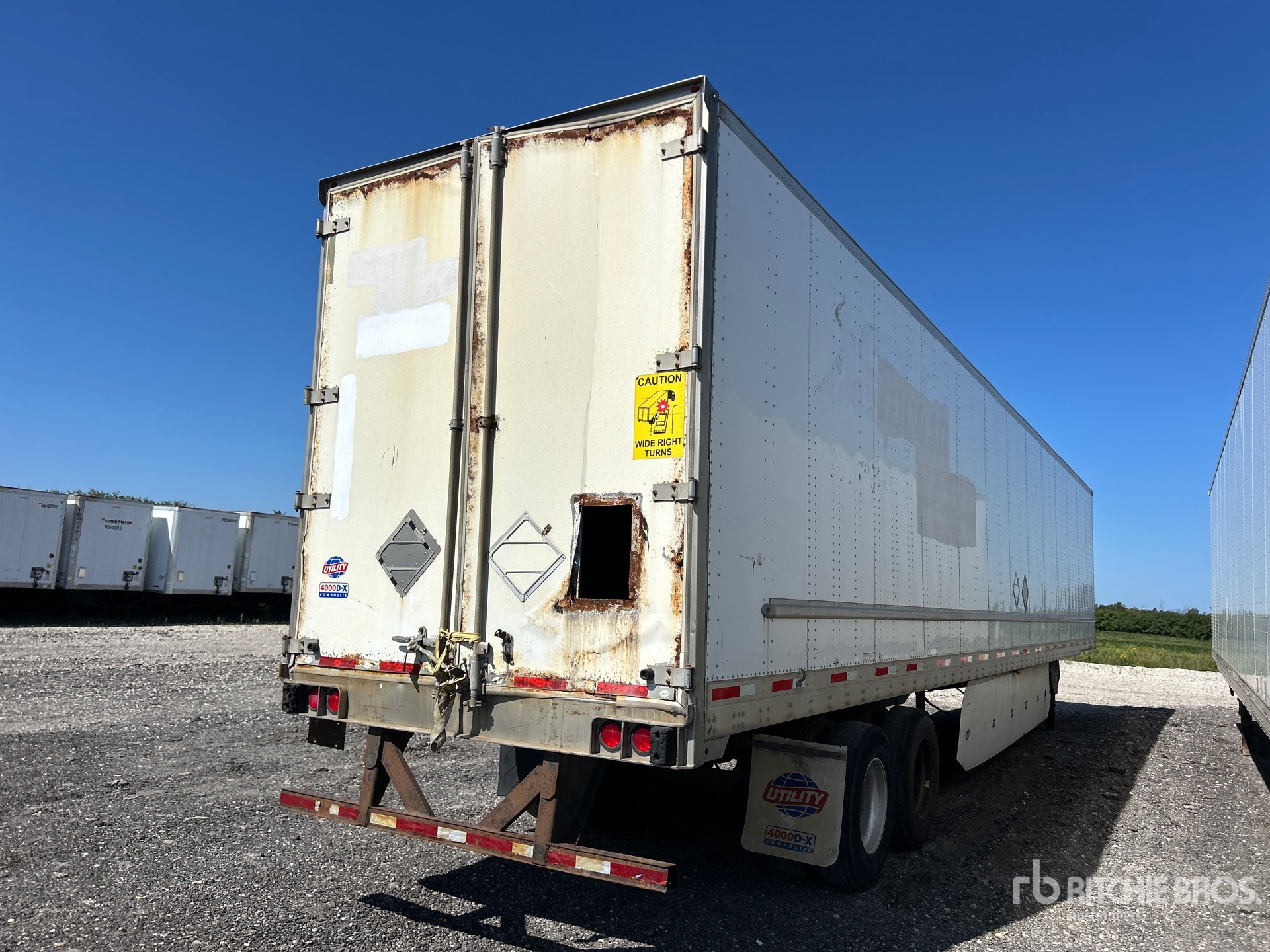 2013 Utility 53 FT X 102 IN T/A