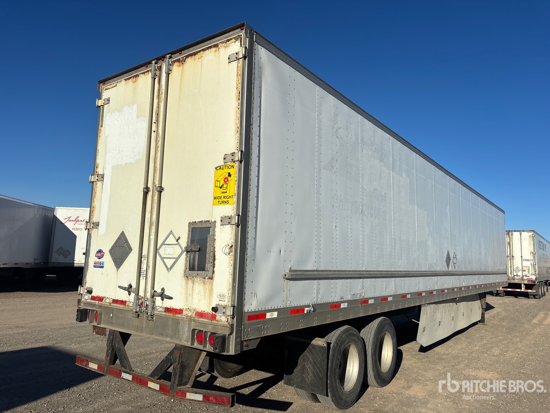 2013 Utility 53 FT X 102 IN T/A