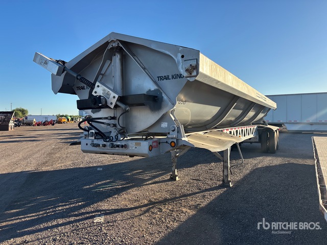 2014 Trail King Tk60ssd402 34 Ft T/a Side Dump Trailer
