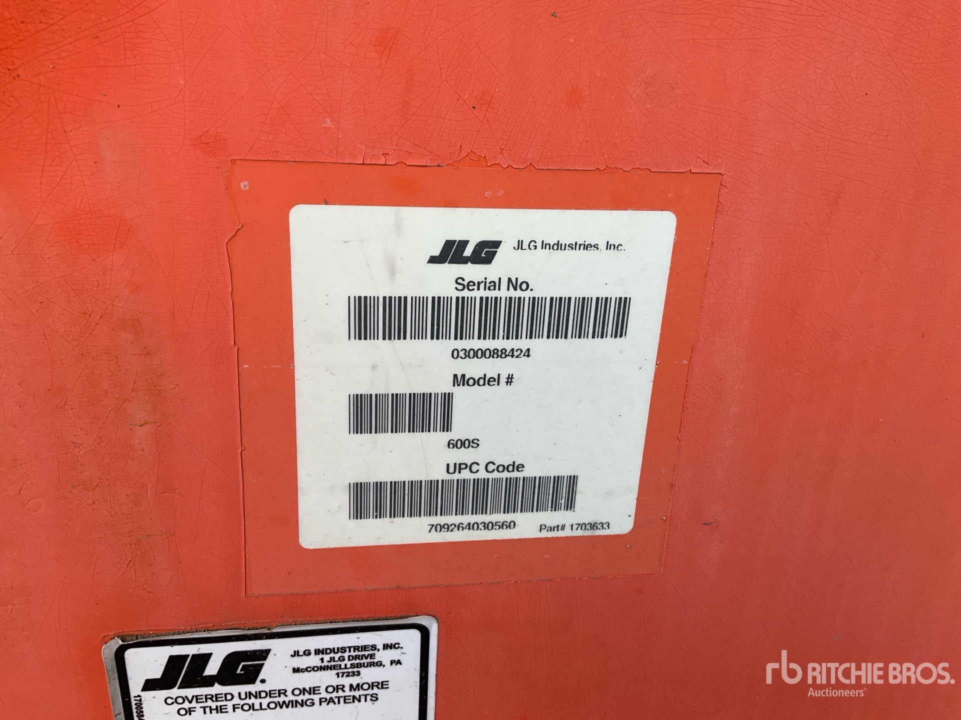 Photo of a  JLG 600S