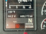 General Appearance with Hour Meter / Odometer