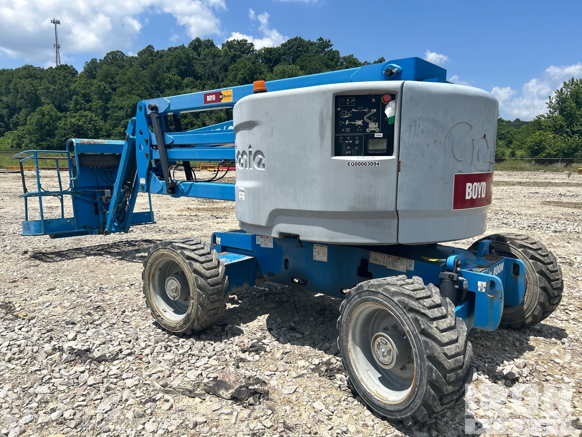 2015 Genie Z45/25J 4WD Diesel Articulating Boom Lift in Ashland