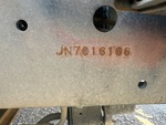 General Appearance with Frame Stamp Serial Number/VIN Photo