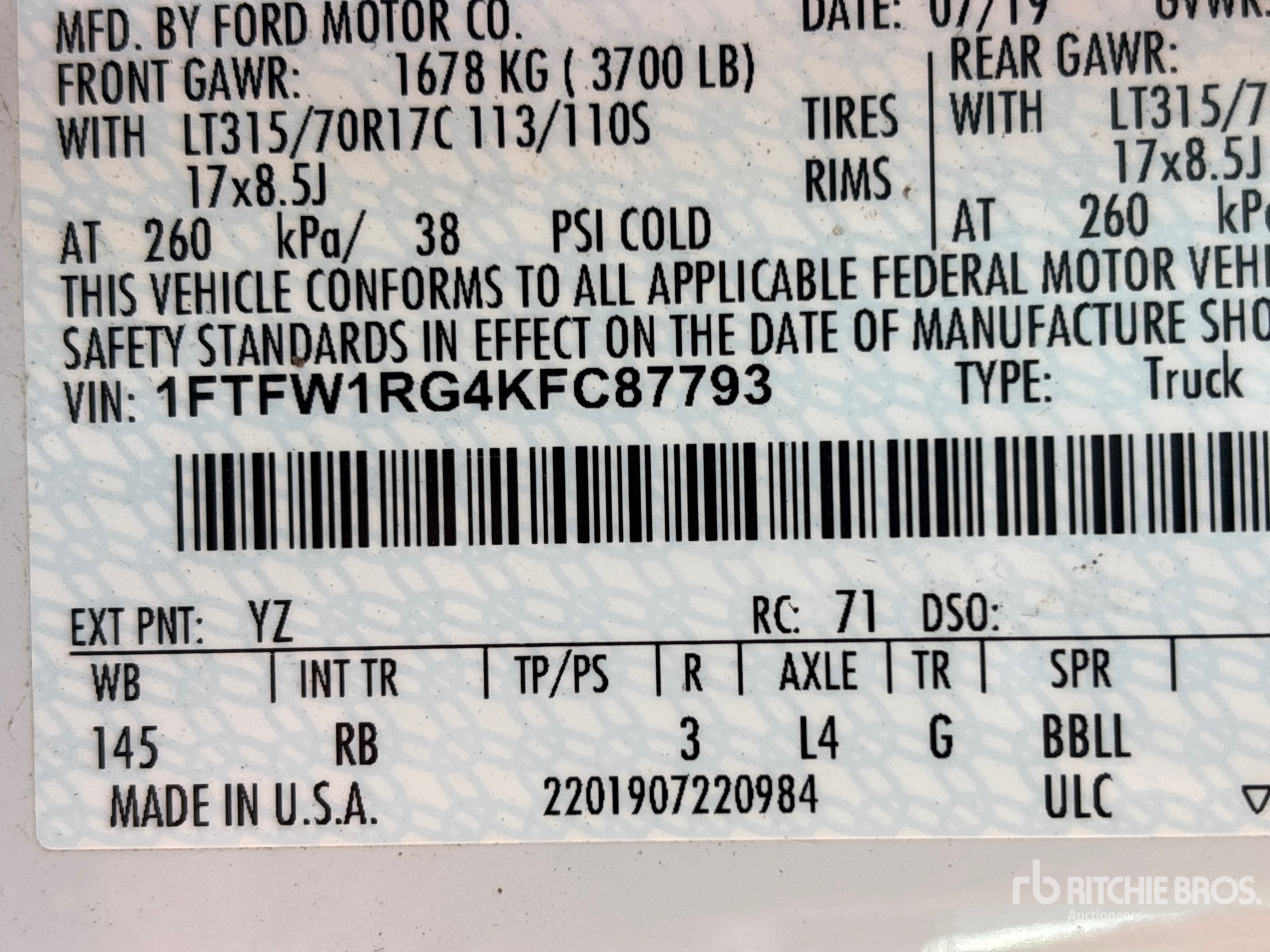 2019 Ford F-150