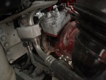 Motor with Exhaust System