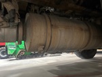 Motor with Diesel Particulate Filter