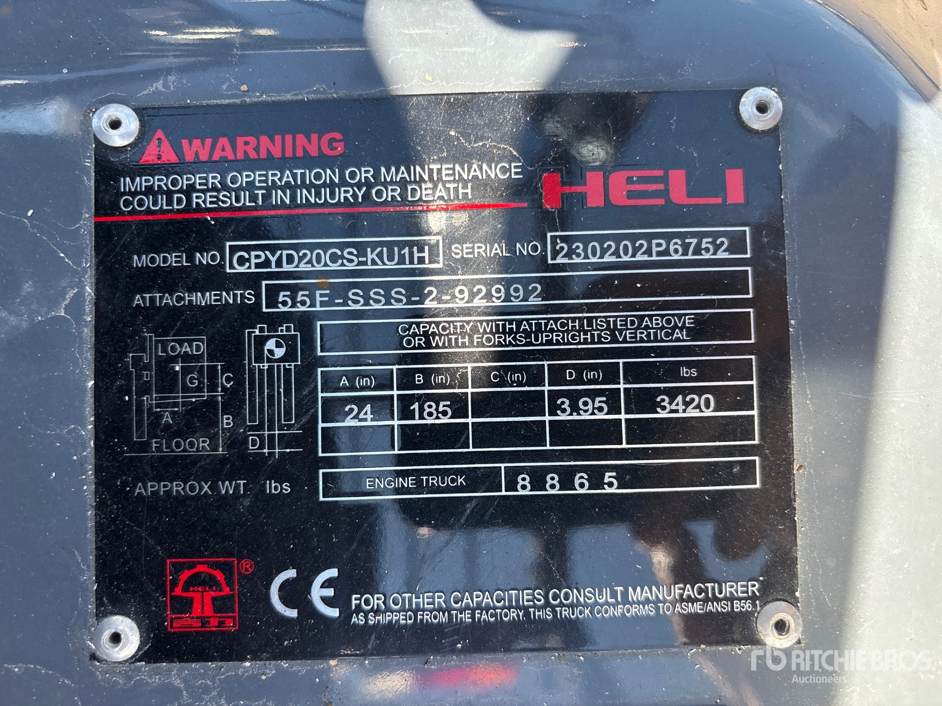 2023 Heli CPYD20CS-KU1H