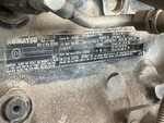 Engine with Emission Label