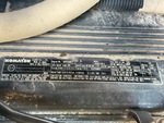 Engine with Emission Label