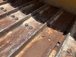 Undercarriage with Left Track Pads