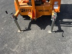 Chassis with Carrello di appoggio/timone del carrello