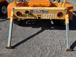 Trailer Chassis with License Plate Light Functional