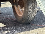 Trailer Chassis with Right Tire