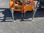 Chassis with Carrello di appoggio/timone del carrello