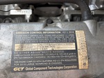 Engine with Emission Label