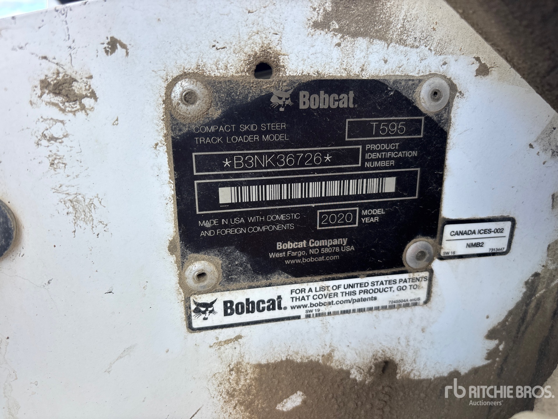 2020 Bobcat T595