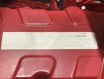 Engine with Emission Label