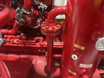 Air Compressor with Valves, Hoses and Piping