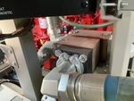 Air Compressor with Valves, Hoses and Piping