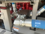 Air Compressor with Valves, Hoses and Piping