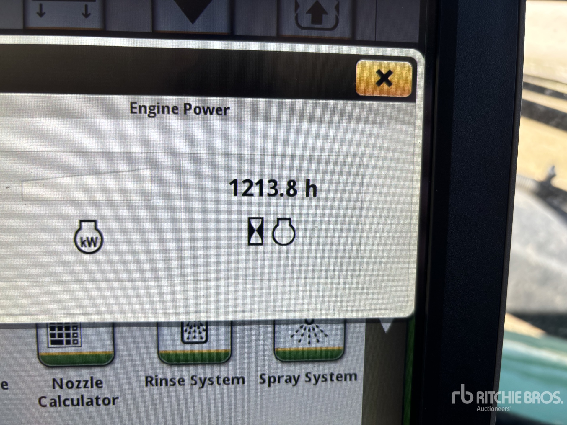 General Appearance with Hour Meter / Odometer
