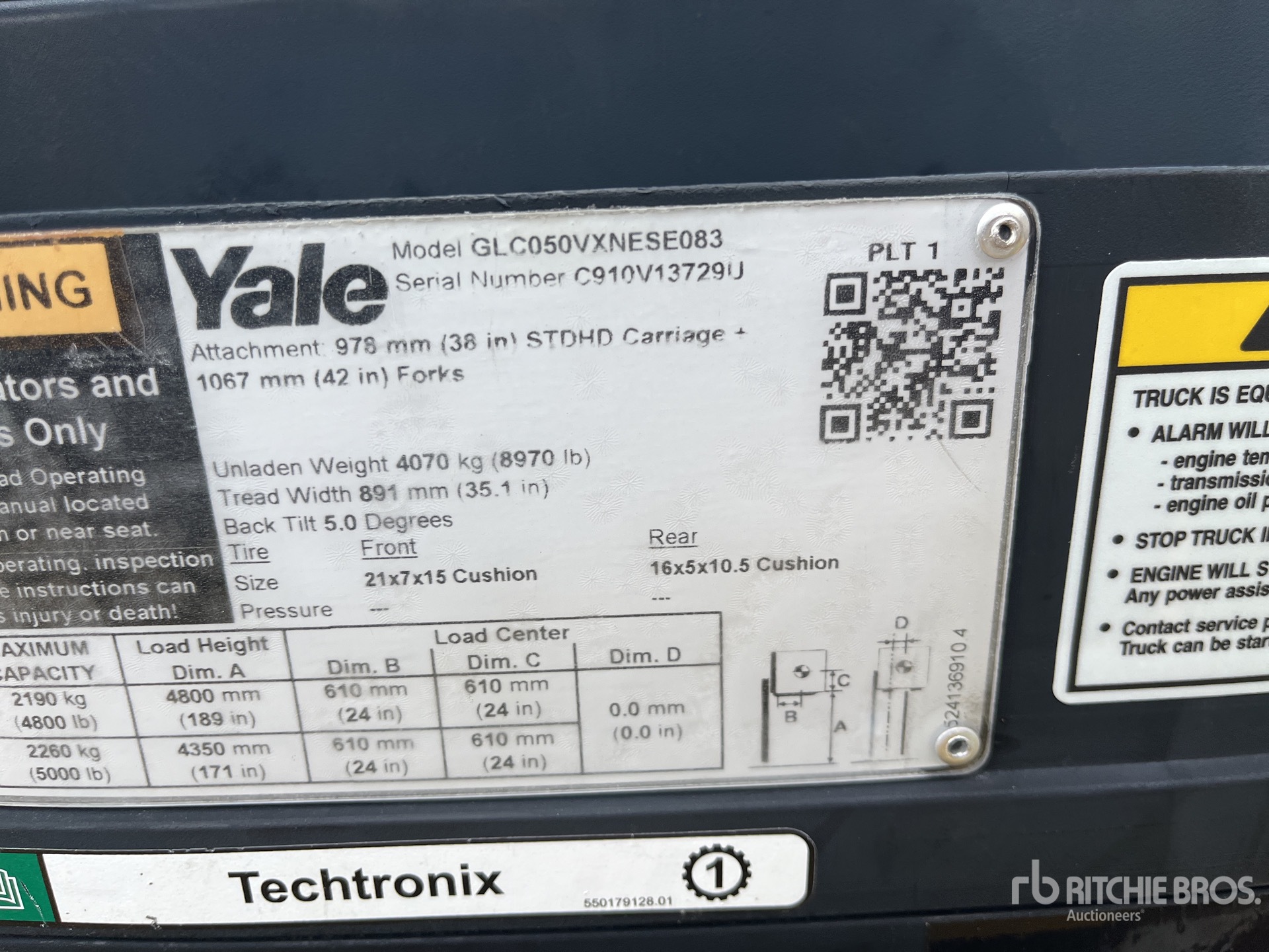 Photo of a 2020 Yale GLC050VXNESE083
