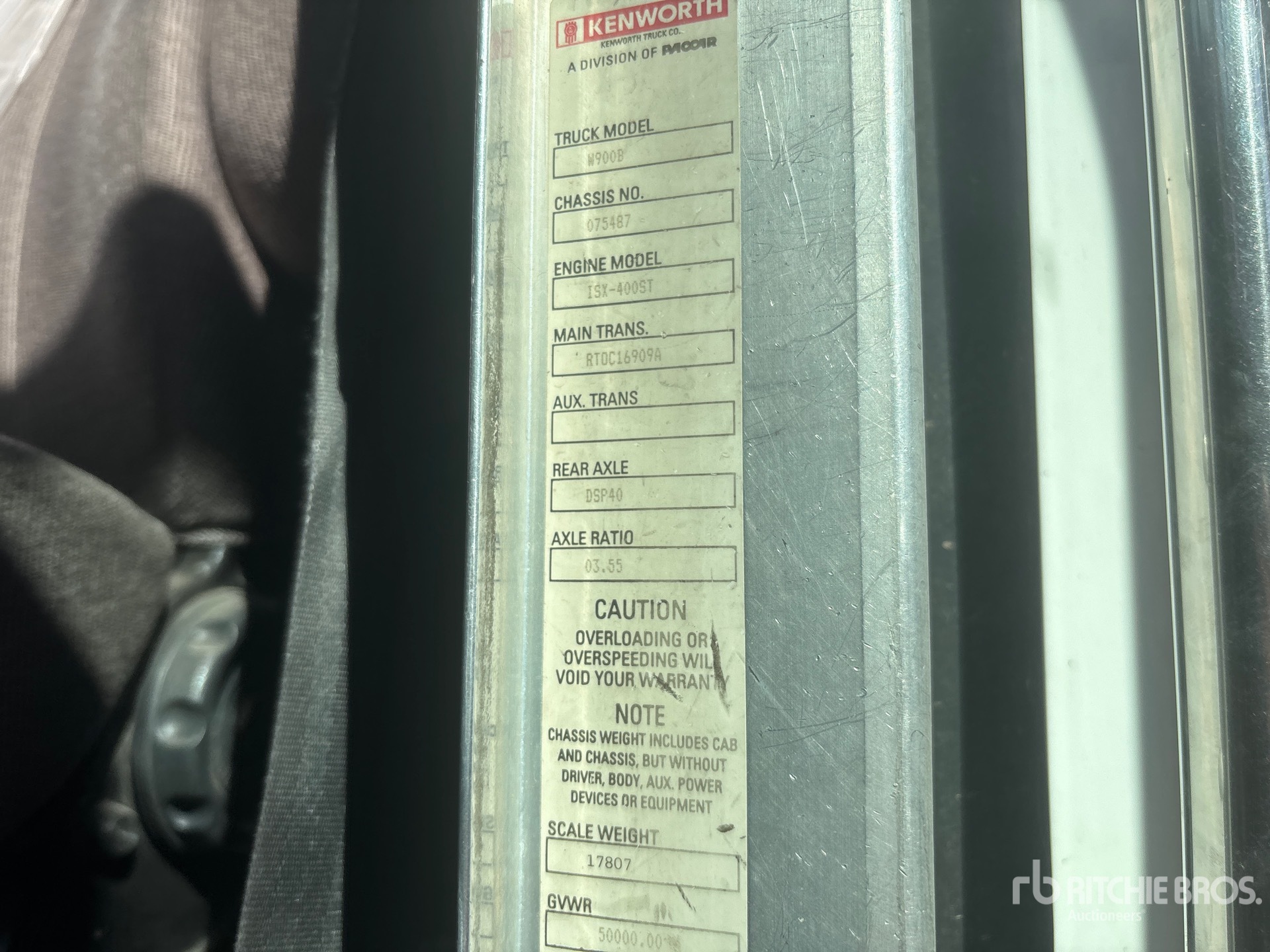 2005 Kenworth W900