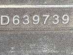 General Appearance with Frame Stamp Serial Number/VIN Photo