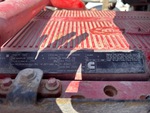 Engine with Emission Label