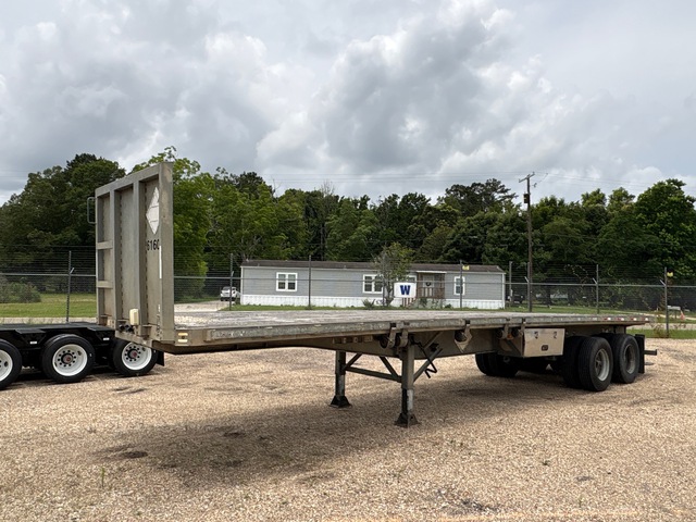 2017 Hyundai FC2366122-AF 36 ft T/A Flatbed Trailer