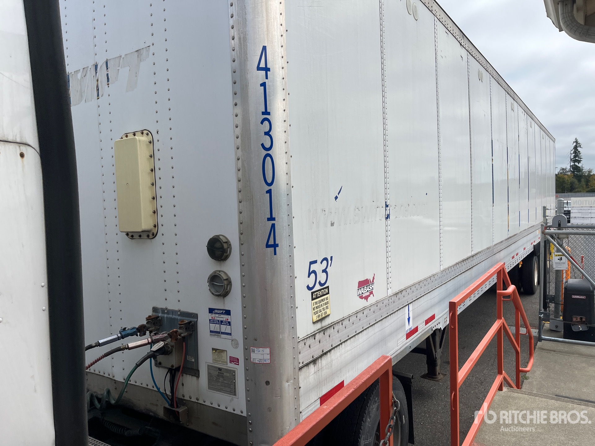 2013 Wabash 53 ft x 102 in Quad/A