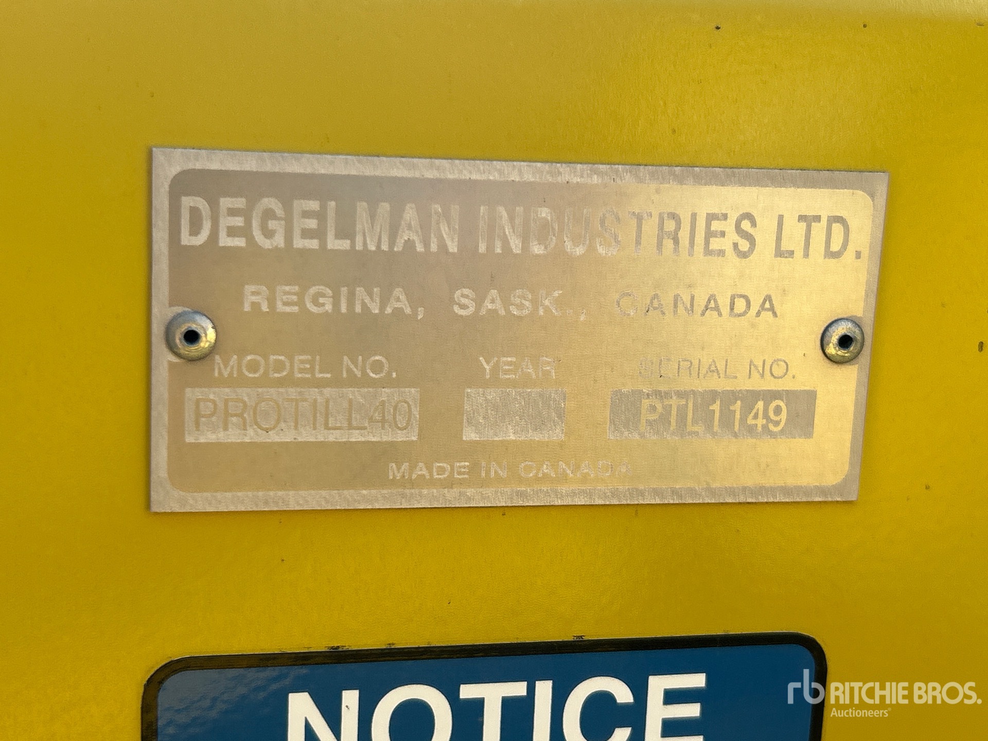 2014 Degelman PRO-TILL 40