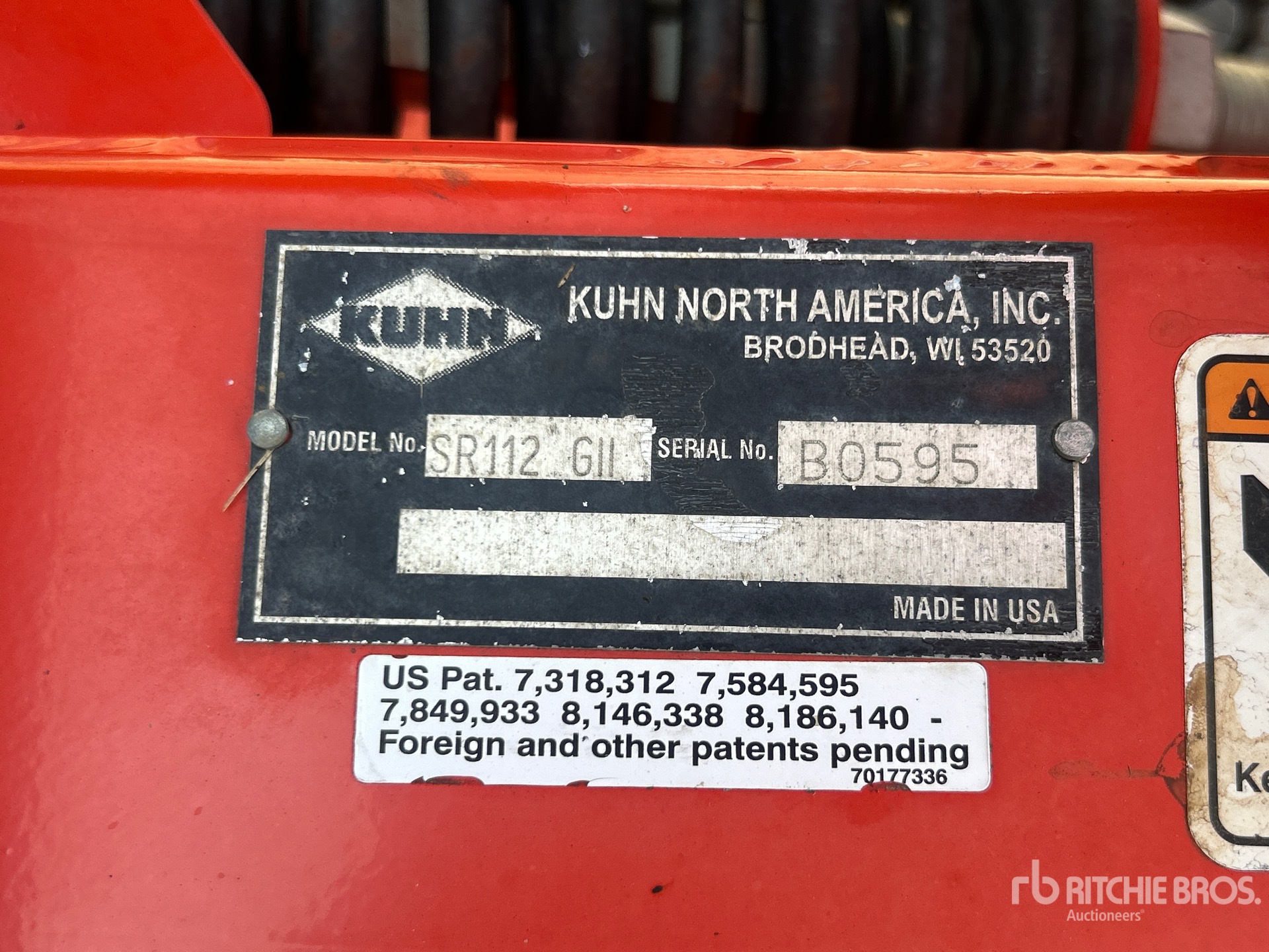 2014 Kuhn SpeedRake SR112